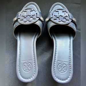 Tory Burch Platform Wooden Patty Wedges